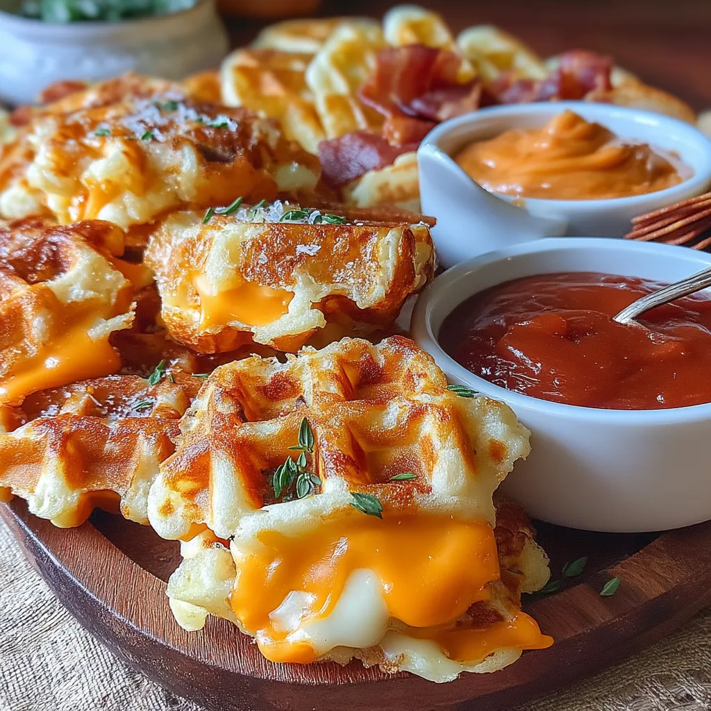 In the world of comfort food, few dishes resonate as deeply as grilled cheese sandwiches. However, reinventing this classic into a new and exciting format can elevate it from a simple meal to a versatile snack. Enter the Snack-Sized Grilled Cheese Waffles. This recipe transforms the beloved grilled cheese into delightful, crispy waffles that are perfect for any occasion. Whether you’re serving them for lunch, as an appetizer for a gathering, or simply enjoying them as a snack, these waffles offer a delicious twist that everyone will love.