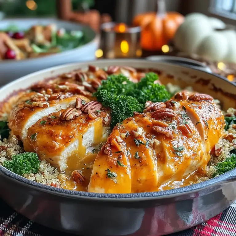 The crisp air of autumn brings with it a bounty of flavors that can transform any meal into a warm and inviting experience. One such dish that perfectly encapsulates the essence of the season is the Cranberry Warm-Spun Autumn Chicken Bake. This delightful recipe combines tender chicken breasts with the tartness of fresh cranberries and the earthy notes of herbs and spices, making it a wholesome dish for family gatherings or cozy evenings at home.