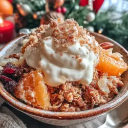 The holiday season is a time of joy, warmth, and, of course, delicious food. As families gather to celebrate, festive breakfasts can set the perfect tone for the day ahead. One delightful dish that captures the spirit of the season is the Festive Air Fryer Gingerbread Breakfast Crumble. This recipe combines the beloved flavors of gingerbread with a delightful crumble that is both satisfying and comforting.