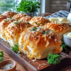 Crispy Garlic-Parmesan Dinner Rolls
